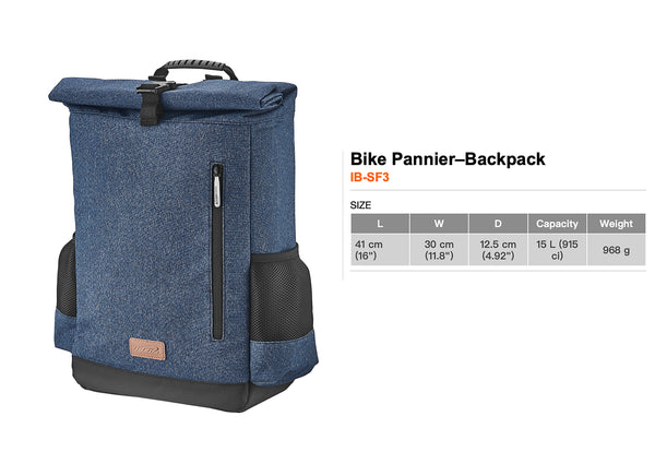Bike Pannier–Backpack
