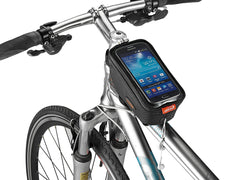 BAG SUNLT TOP TUBE BENTO BOX LG w/PHONE WINDOW BK (G) - The Bike Shop